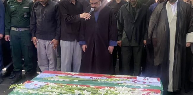 مردم دماوند با فرزندان شهیدشان وداع کردند