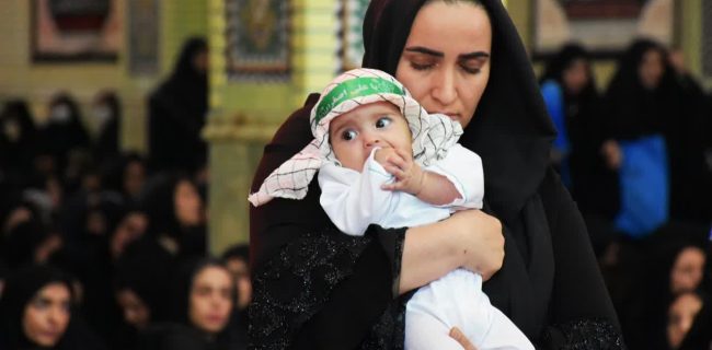 منتخبی از تصاویر همایش عظیم شیرخوارگان حسینی در دماوند