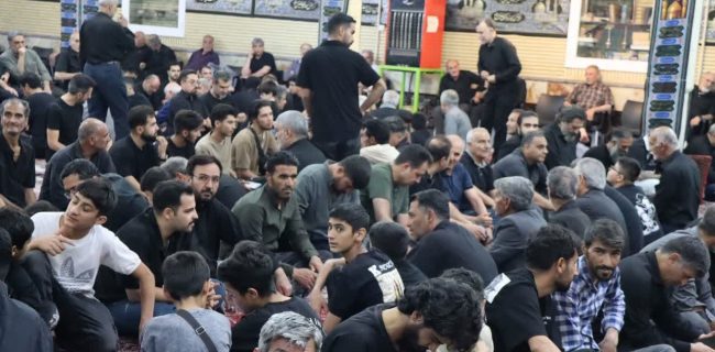 مراسم عزاداری سالار شهیدان(ع) در حسینیه محله روح افزا شهر دماوند مراسم عزاداری سالار شهیدان(ع) در حسینیه محله روح افزا شهر دماوند