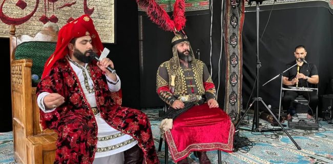 برگزاری مراسم تعزیه‌خوانی هیئت اباعبدالله الحسین(ع) دماوند در روستای یهر