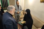 دیدار استاندار تهران با خانواده معظم شهیدان غلامعلی در دماوند