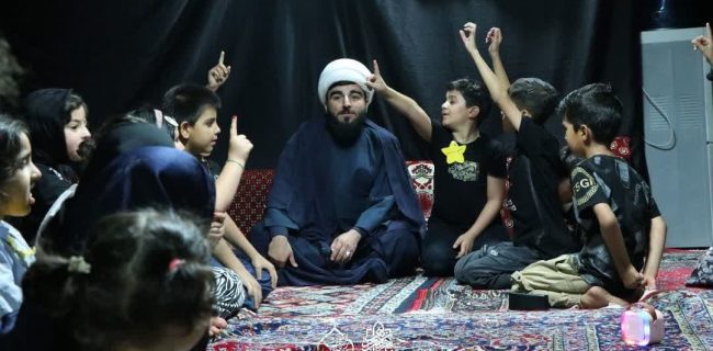 مراسم عزاداری هیئت غمخانه حضرت زهرا(س) شهر رودهن