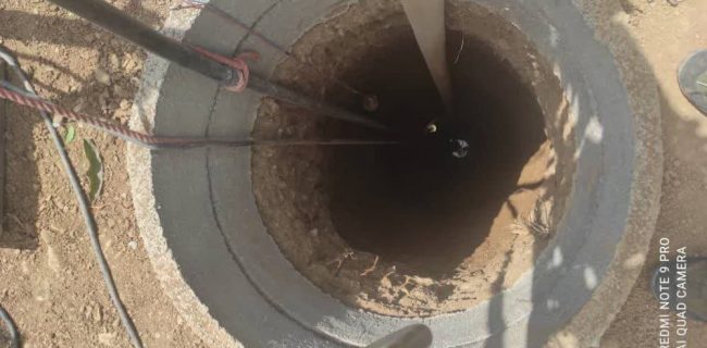 توقیف تجهیزات یک چاه غیرمجاز ۲۵ متری در منطقه مشا شهر دماوند