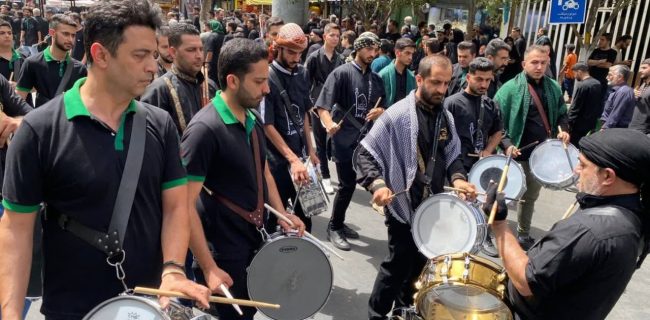 اجتماع باشکوه هیأت‌های مذهبی شهرستان دماوند در مشهد مقدس به مناسبت سالروز شهادت امام رضا(ع)