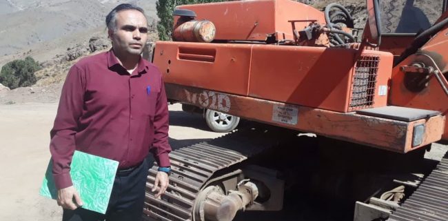 بازدید و توقف فعالیت معدن باریت وستان جورد در بخش رودهن