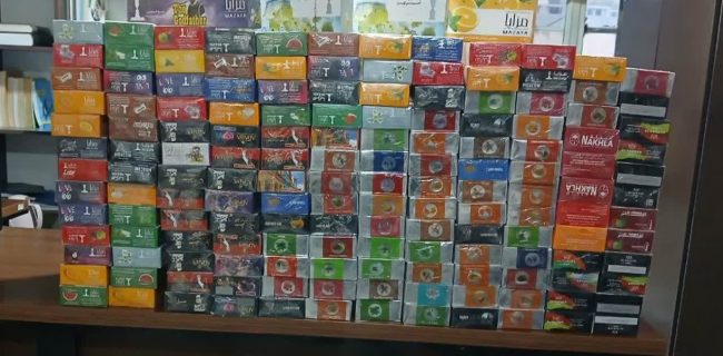 مأموران پلیس شهرستان دماوند در طرح مقابله با قاچاق، ۱۵۸۰ بسته تنباکوی قاچاق به ارزش حدود ۷۰۰ میلیون ریال کشف کردند