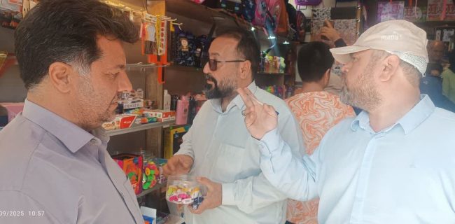 طرح حمایت از تولید داخلی با نظارت بر بازار لوازم تحریر شهرستان دماوند