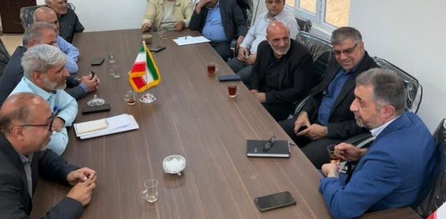 بازدید نماینده مجلس از وضعیت اجرایی و روند پیشرفت پروژه‌های عمرانی شهرک صنفی بهنام در دماوند