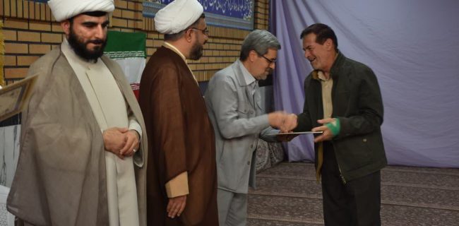 مراسم تجلیل از ذاکرین فعال شهرستان دماوند در پویش روضه‌های خانگی محرم و صفر