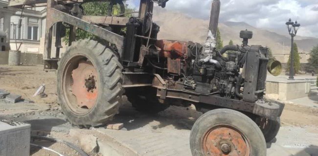 توقیف دستگاه حفاری غیرمجاز در منطقه آبسرد