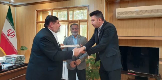 آیین تودیع و معارفه رئیس اداره راهداری و حمل‌ونقل جاده‌ای رودهن/ محمدرضا زمانی به‌عنوان رئیس جدید راهداری رودهن منصوب شد