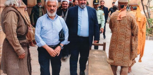 بازدید فرماندار شهرستان دماوند از پروژه در حال ساخت مجموعه تلویزیونی «سلمان فارسی» در شهر آبسرد بازدید فرماندار شهرستان دماوند از پروژه در حال ساخت مجموعه تلویزیونی «سلمان فارسی» در شهر آبسرد