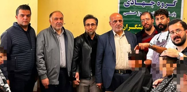 اردوی جهادی آرایشگران شهرستان دماوند در مدارس کم‌بضاعت برگزار شد