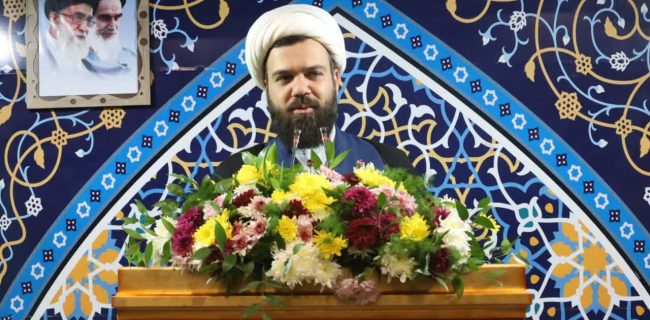 امام جمعه آبسرد: هوشیاری در برابر عملیات روانی دشمن، ضامن انسجام و اقتدار ملی است امام جمعه آبسرد: هوشیاری در برابر عملیات روانی دشمن، ضامن انسجام و اقتدار ملی است