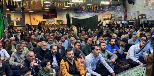 جشن بزرگ نیمه شعبان در مهدیه شهر آبسرد