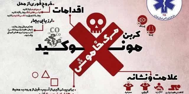 مسمومیت با گاز مونوکسیدکربن در داخل خودرو در محور فیروزکوه – دماوند/ ۳ نفر راهی بیمارستان شدند