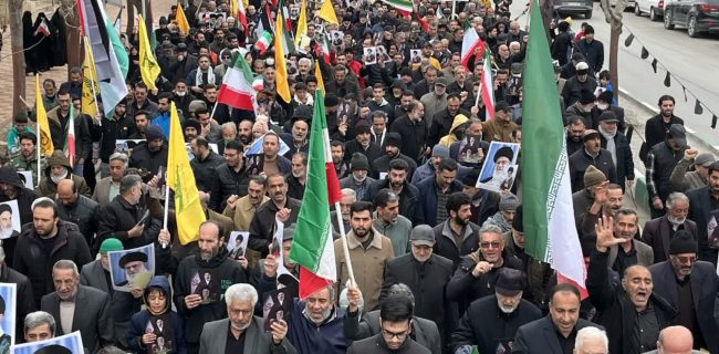 راهپیمایی روز جهانی قدس با حضور بخشدار دماوند در شهر آبسرد