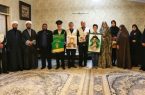 همزمان با روز دختر؛ خادمان حرم حضرت معصومه(س) میهمان خانواده شهید سردار حامد حقوقی در شهرستان دماوند شدند همزمان با روز دختر؛ خادمان حرم حضرت معصومه(س) میهمان خانواده شهید سردار حامد حقوقی در شهرستان دماوند شدند