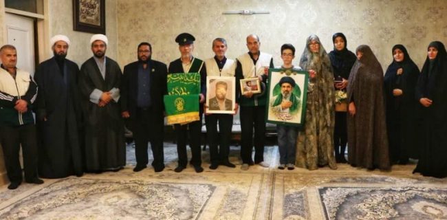 همزمان با روز دختر؛ خادمان حرم حضرت معصومه(س) میهمان خانواده شهید سردار حامد حقوقی در شهرستان دماوند شدند