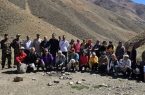 گرامیداشت هفته زمین پاک در ارتفاعات روستای آیینه‌ورزان دماوند
