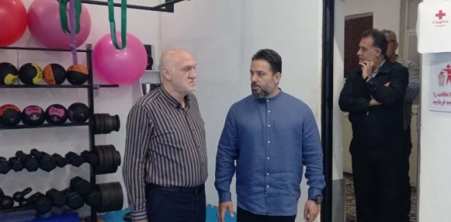 بازدید مدیرکل ورزش استان تهران از سالن شهید مدنی شهر دماوند/ ستودهنژاد: اولویت ما، کیفیت خدمات به ورزشکاران است بازدید مدیرکل ورزش استان تهران از سالن شهید مدنی شهر دماوند/ ستودهنژاد: اولویت ما، کیفیت خدمات به ورزشکاران است