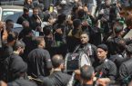 آیین عزاداری عاشورای حسینی در شهر دماوند/ سوگواران حسینی به یاد تشنه‌لبان کربلا به سوگ نشستند