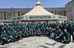 خدمترسانی هیئت «امالسادات» دماوند در چایخانه صحن امام حسن مجتبی(ع) حرم رضوی خدمترسانی هیئت «امالسادات» دماوند در چایخانه صحن امام حسن مجتبی(ع) حرم رضوی