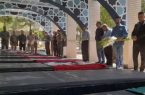 در نخستین روز از هفته دولت؛ غبارروبی گلزار شهدای آبعلی و تجلیل از خانواده شهید بابایان