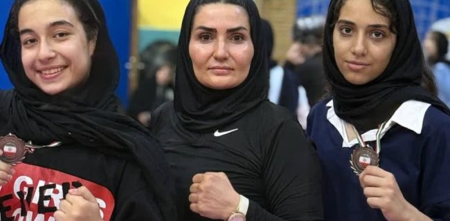 درخشش بانوان ووشوکار بخش رودهن با کسب ۲ نشان برنز درخشش بانوان ووشوکار بخش رودهن با کسب ۲ نشان برنز