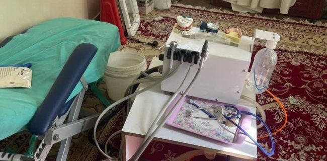 دستگیری دندانپزشک قلابی در دماوند