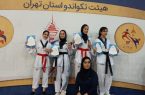 دختران آکادمی تکواندو امیران از شهرستان دماوند در مسابقات هانمادانگ قهرمانی استان تهران موفق به کسب ۳ مدال رنگارنگ شدند