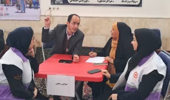 افتتاح طرح «سلام محله» در مسجد حضرت فاطمه الزهرا(س) مسکن مهر مهرآباد رودهن همراه با میز خدمت جهادی پزشکی