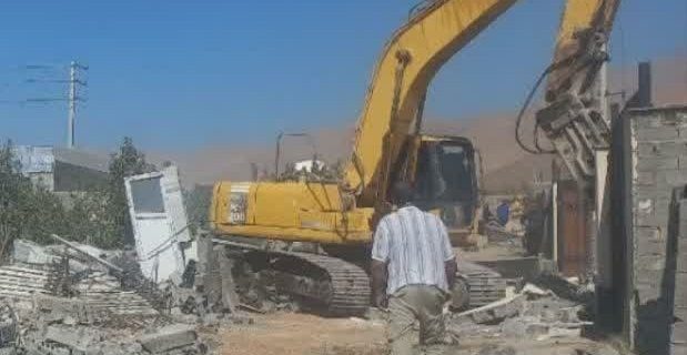 برخورد با ساخت‌وسازهای غیرمجاز شهرک‌سازی در اراضی کشاورزی منطقه جابان