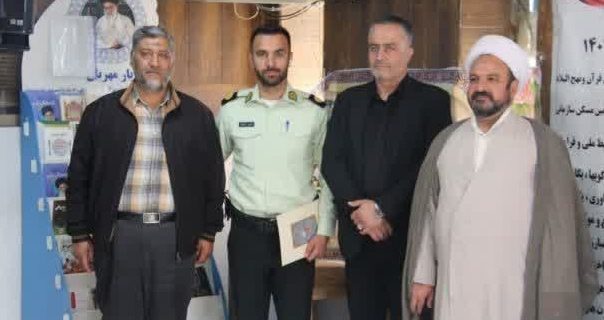 تجلیل مسئولان شهر کیلان از فرمانده و عوامل کلانتری به‌ مناسبت هفته نیروی انتظامی