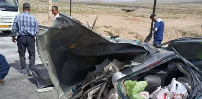 تصادف مرگبار پژو ۲۰۶ با کامیونت ایسوزو در محور دماوند – فیروزکوه/ حادثه رانندگی در محدوده شهر آبسرد ۲ فوتی و ۲ مصدوم بر جای گذاشت