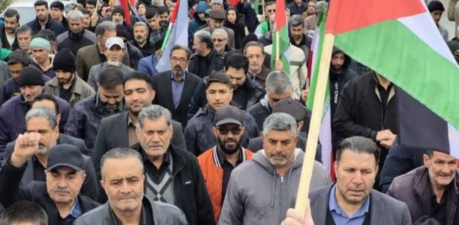 راهپیمایی باشکوه روز جهانی قدس در شهر کیلان