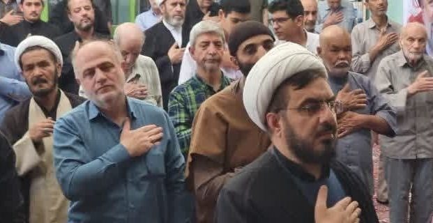 مجلس عزاداری و روضه خوانی شهادت امام باقر‌(ع) در مسجد جامع دماوند