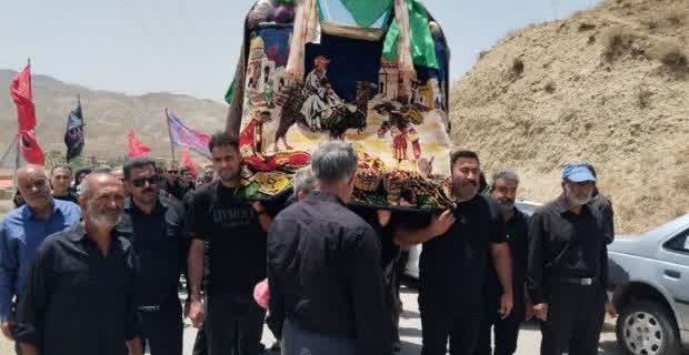 آیین عاشورای حسینی در روستای زیارت آیین عاشورای حسینی در روستای زیارت
