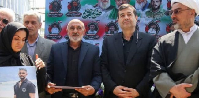 تجلیل وزیر ورزش از شهید ورزشکار «جنگ رمضان» شهرستان دماوند