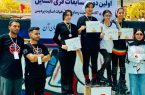 درخشش تیم اسکیت «رولبینا» شهرستان دماوند در مسابقات فری‌استایل شهرستان پردیس