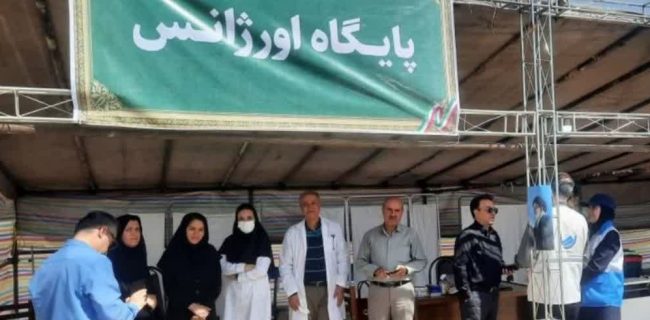 از ایستگاههای بینراهی تا محلهای اسکان؛ خدمترسانی شبانهروزی کادر درمان دماوند به زائران «رهبر شهید» از ایستگاههای بینراهی تا محلهای اسکان؛ خدمترسانی شبانهروزی کادر درمان دماوند به زائران «رهبر شهید»