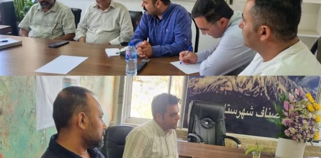 برگزاری جلسه اتحادیه ریخته‌گران، تراشکاران و خدمات گازرسانی شهرستان دماوند با رئیس اتاق اصناف/ بررسی مشکلات و چالش‌های پیش‌روی صنف خدمات گازرسانی