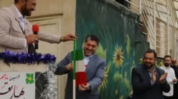 آیین بازگشایی مدارس سما دماوند با حضور رئیس دانشگاه آزاد اسلامی واحد دماوند