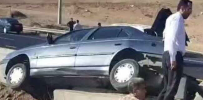 تصادف در محور فیروزکوه به دماوند محدوده ورودی شهر آبسرد