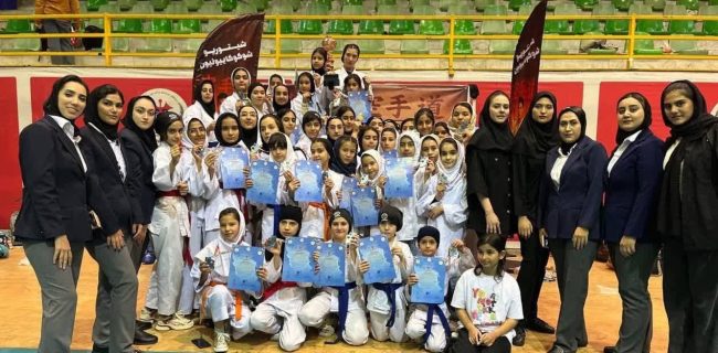 درخشش دختران کاراته‌کای شهرستان دماوند با کسب ۴۵ مدال رنگی در مسابقات قهرمانی کشور