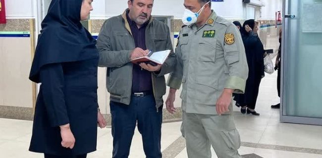 بازدید و پایش دوره‌ای کارشناسان محیط زیست از بیمارستان سوم شعبان دماوند