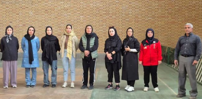 برگزاری تمرین مشترک بانوان رزمی‌کار در دماوند