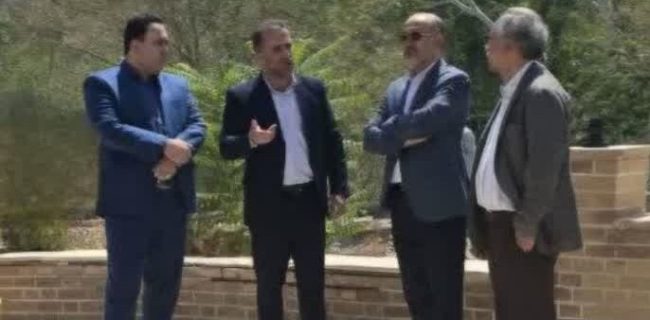 تداوم عملیات مرمت و محوطه‌سازی برج یادمان شبلی شهر دماوند