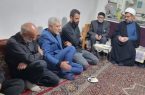 دیدار امام جمعه شهرستان دماوند با خانواده شهید مجتبی آقابابایی