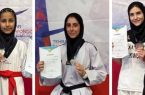 دختران تکواندوکار دماوند با کسب ۳ مدال رنگارنگ بر سکوی افتخار شمیرانات ایستادند